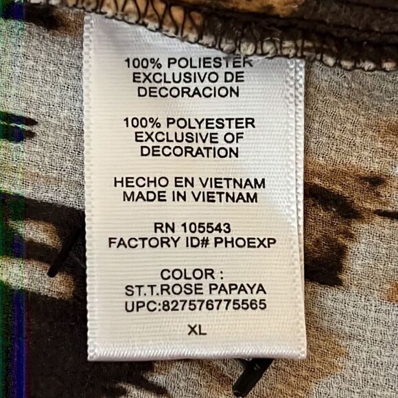 DEREK LAM for Design Nation Long Sleeves Semi Sheer Blouse  Size XL - Picture 10 of 12